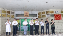 白银市第一人民医院靖远分院揭牌仪式 在靖远县人民医院举行