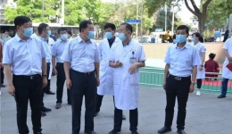 甘肃中医药大学党委书记王学军、副校长史正刚一行来院调研交流