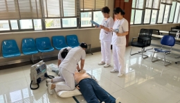 以考促学—我院组织2023年护理统考操作考试