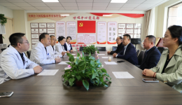凉州区中西医结合医院到我院交流学习