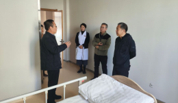 白银市紧密型城市医疗集团理事长高振华一行调研医疗集团医养结合工作