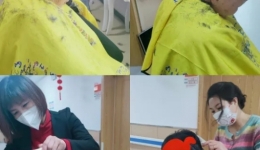 温情剪发，关爱老人