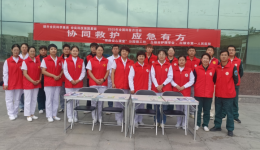 急救微工坊 协同救护圈——市一院急救科普活动走进全民健身广场