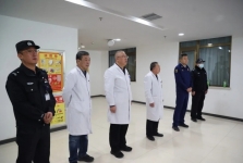 白银市第一人民医院开展消防、地震综合应急疏散演练