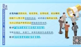 【纪法课堂】违反政治纪律的行为：搞团团伙伙、拉帮结派