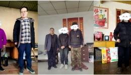 结对关爱送温暖 医者仁心践初心—— 白银市第一人民医院组织结对干部开展春节走访慰问活动