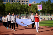 医者逐赛场 奋进展风华——医院参加甘肃中医药大学运动会
