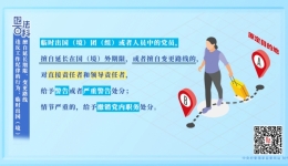 【纪法百科】违反工作纪律的行为：临时出国（境）擅自延长期限、变更路线
